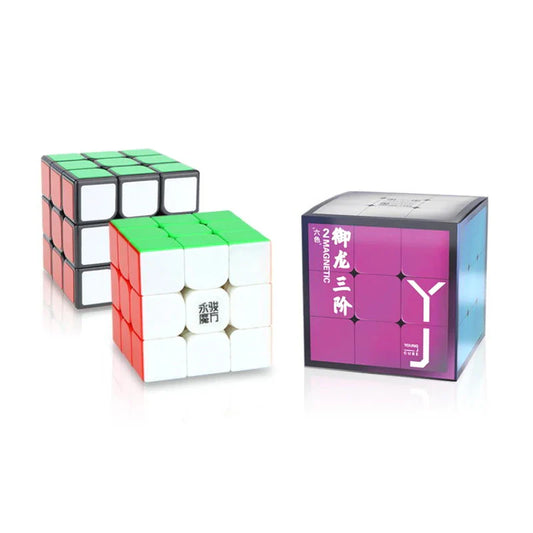 Yongjun YJ Yulong V2M 3x3 Magnetic Speed Cube - Educational Puzzle Toy
