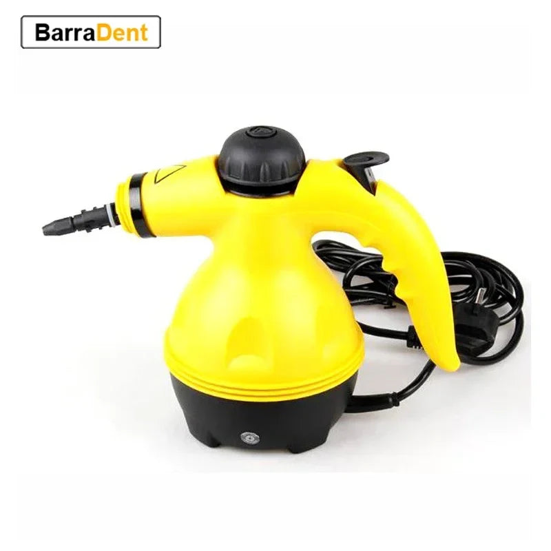 High Temperature Multi Purpose Steam Cleaner with 9 Accessories for Carpets, Curtains, and Car Seats