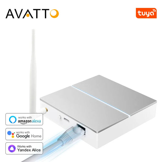 AVATTO ZigBee Gateway Hub - Smart Home Automation with Alexa & Google Home