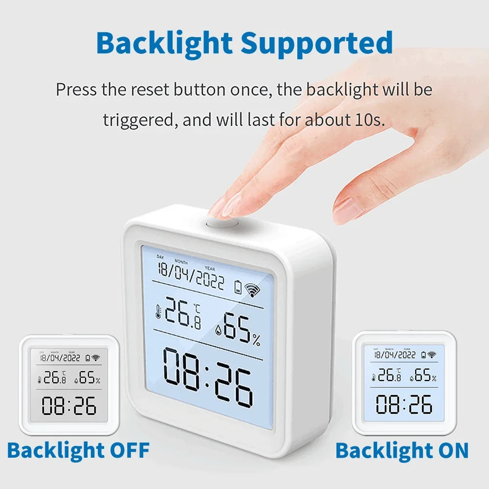 Smart WiFi Temperature Humidity Sensor