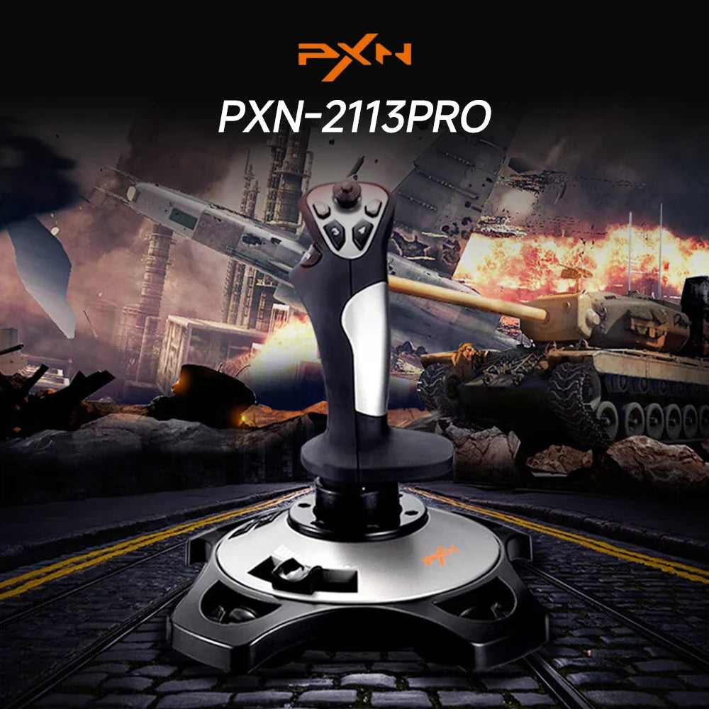 PXN-2113 Pro Joystick Flight Simulator Gamepad for PC – Enhance Your Gaming Experience