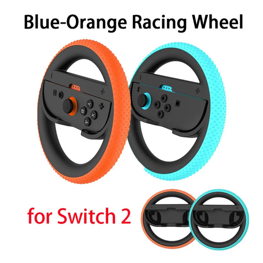 2 PCS Racing Steering Wheels for Nintendo Switch 2 - Enhance Your Gaming Experience