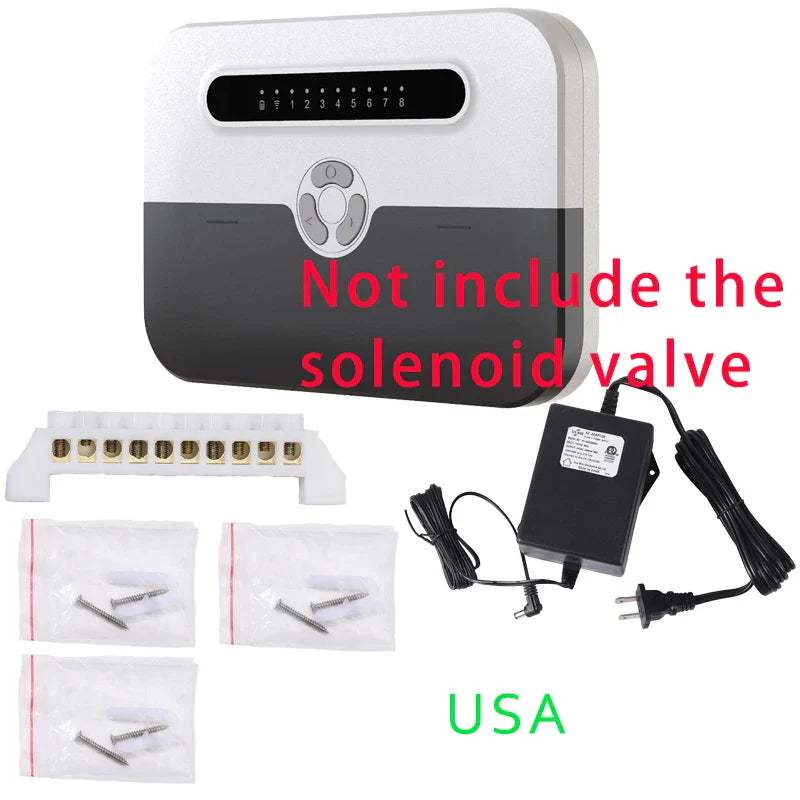 8 Station WiFi Indoor Smart Sprinkler Controller