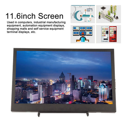 11.6" Portable Monitor 1920x1080 HD - Low Power, IPS, Metal Shell