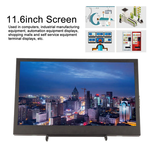 11.6" Portable Monitor 1920x1080 HD - Low Power, IPS, Metal Shell