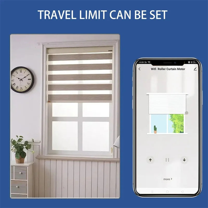 Smart WiFi Curtain Motor with Alexa