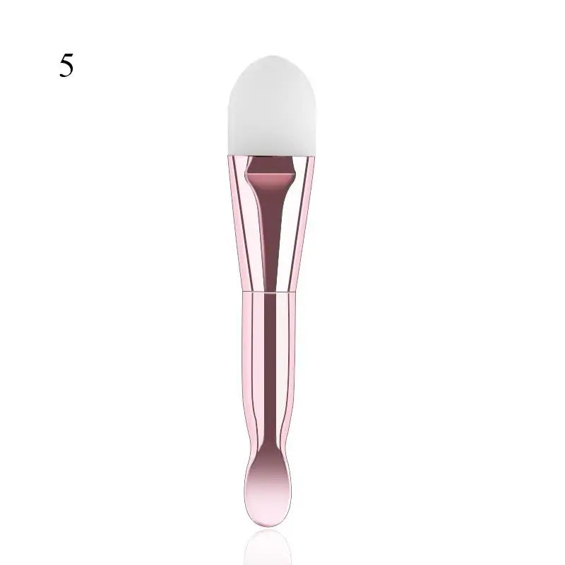 Double-Ended Silicone Face Mask Brush - Perfect for Foundation & Concealer