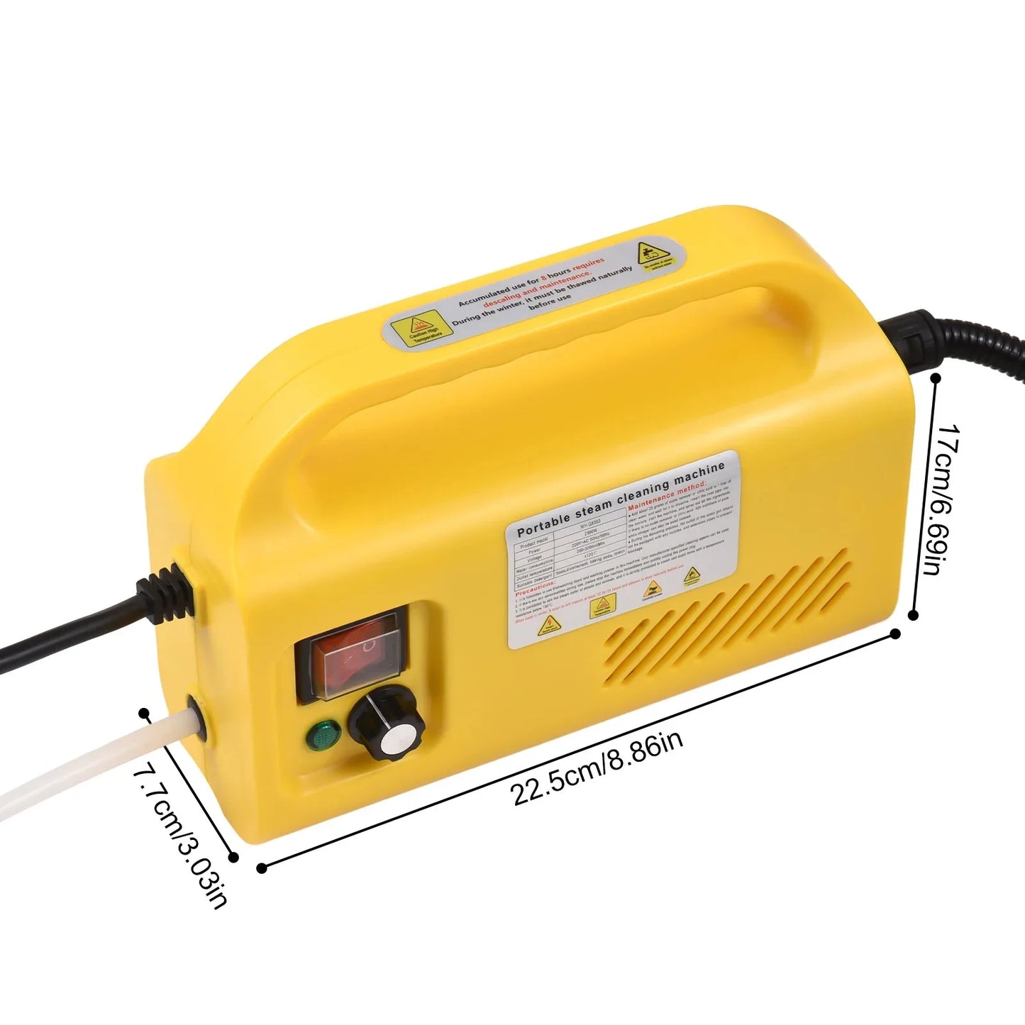 220V EU Plug 2600W Handheld Steam Cleaner | Efficient Home Cleaning