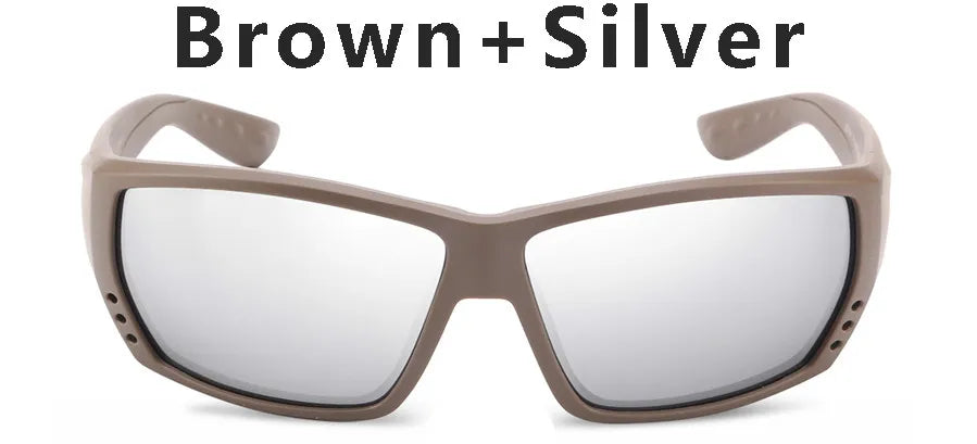580P Tuna Alley Polarized Fishing Sunglasses for Men - UV400 Protection, Stylish Outdoor Eyewear