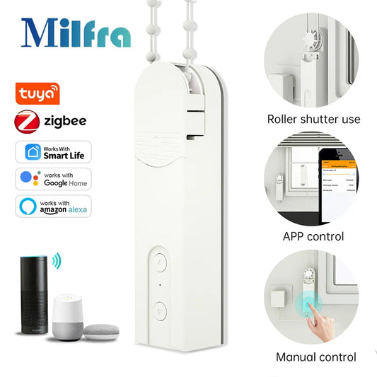 Smart Curtain Motors - Alexa/Google Compatible