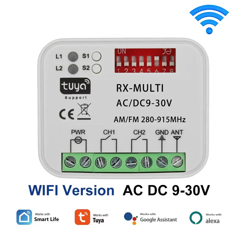 Smart WiFi Garage Door Receiver