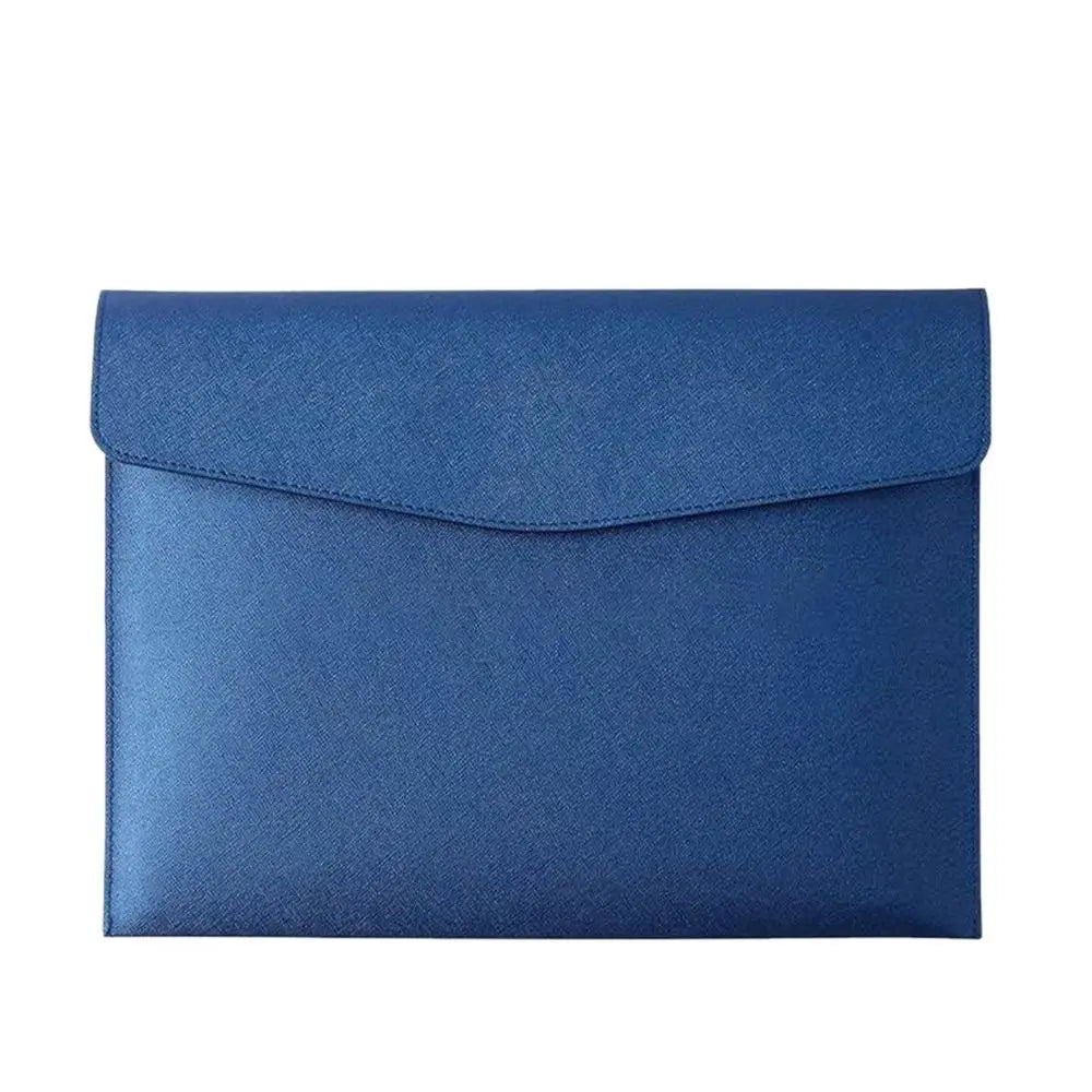 A4 A6 Leather Document Bag - Stylish & Durable Office Briefcase
