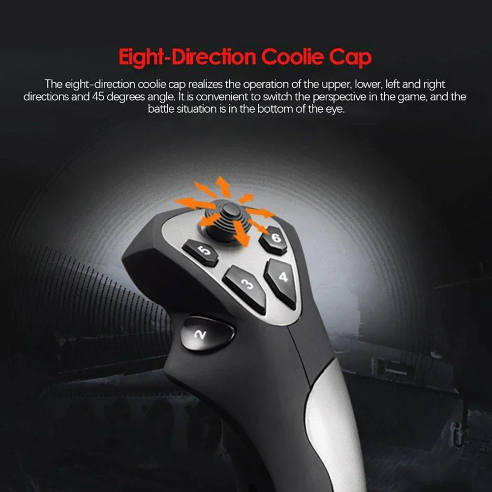 PXN-2113 Pro Joystick Flight Simulator Gamepad for PC – Enhance Your Gaming Experience