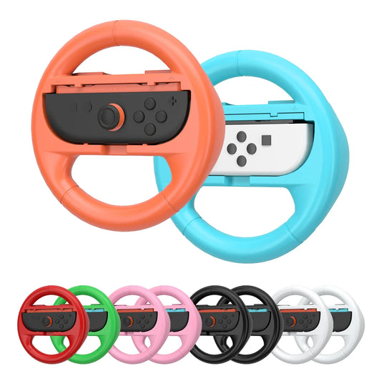 2 Pcs Racing Steering Wheels - Nintendo Switch Accessories