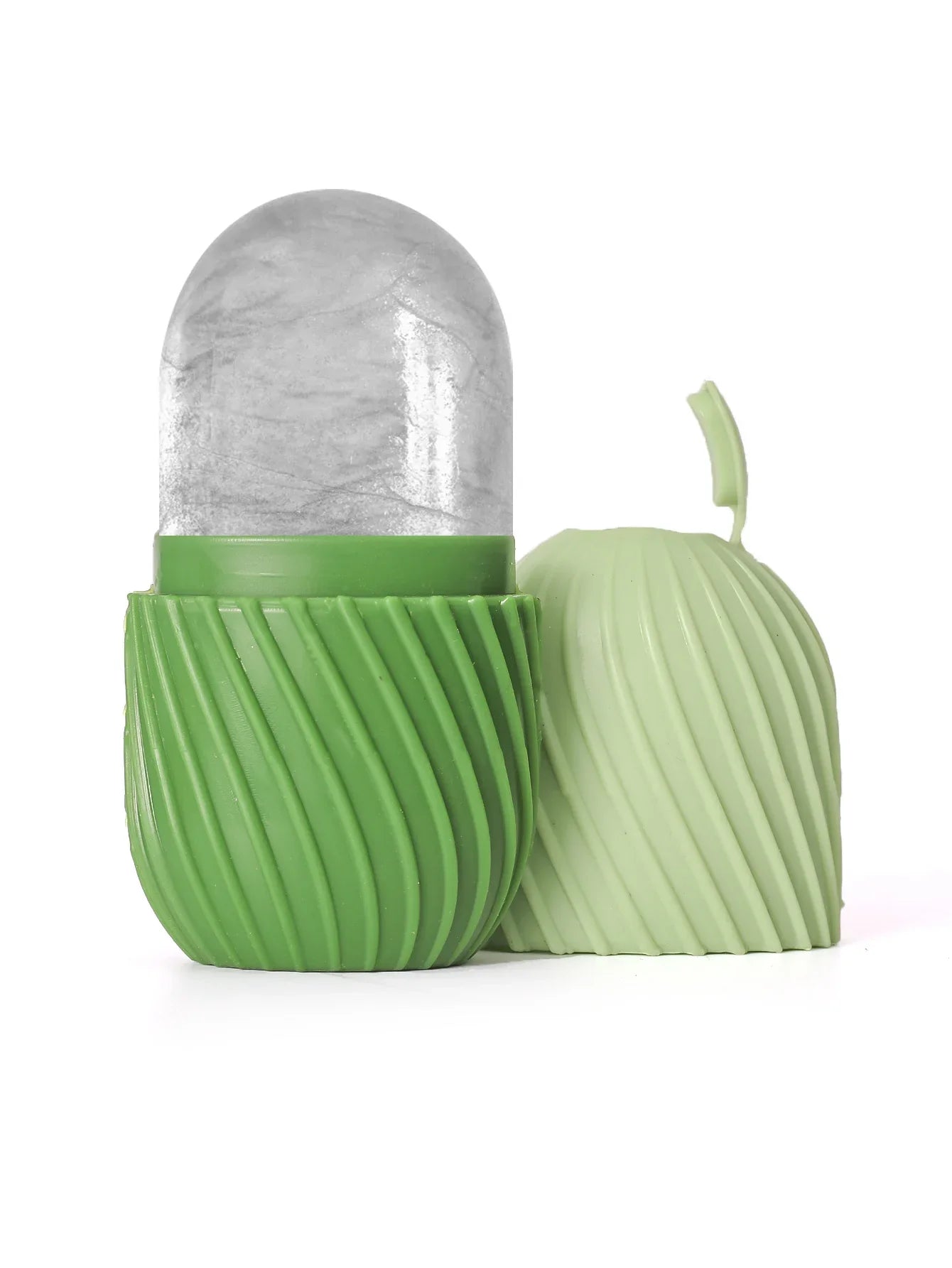 Ice Face Roller Beauty Massage Silicone Mold for Eye Puffiness & Pore Reduction