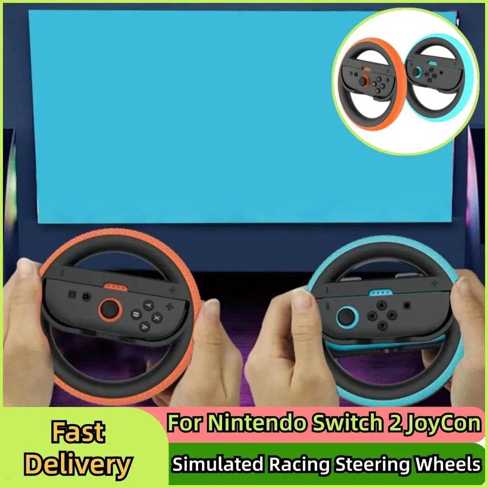 Innovative Ergonomic Racing Steering Wheels for Nintendo Switch 2 - Enhance Your Mario Kart Experience