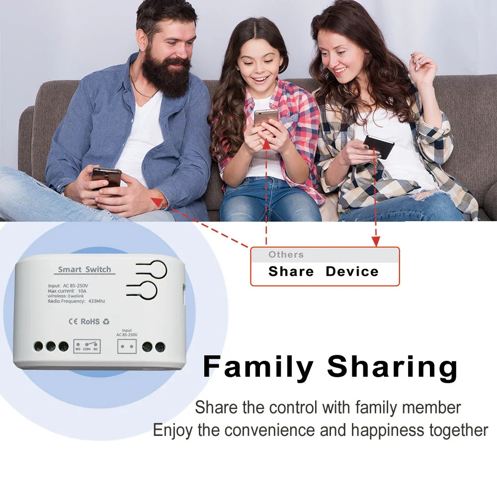 Smart WiFi Garage Door Opener Controller with Voice Control