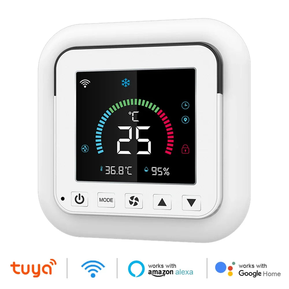 Tuya WiFi Thermostat: Smart IR Controller with LCD, Alexa & Google Home