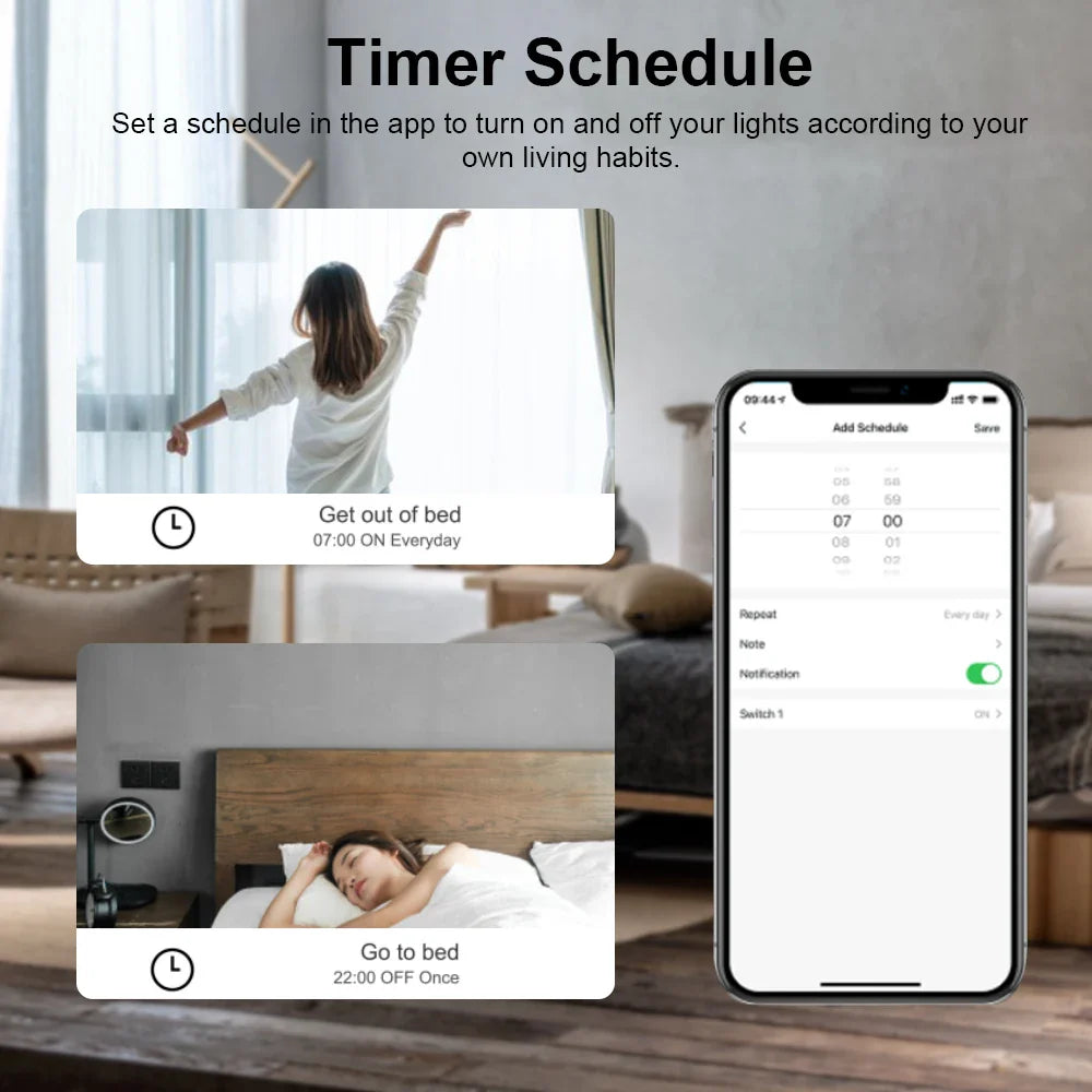 1CH RF Smart Switch - WiFi Remote Control for Garage Doors & Home Automation