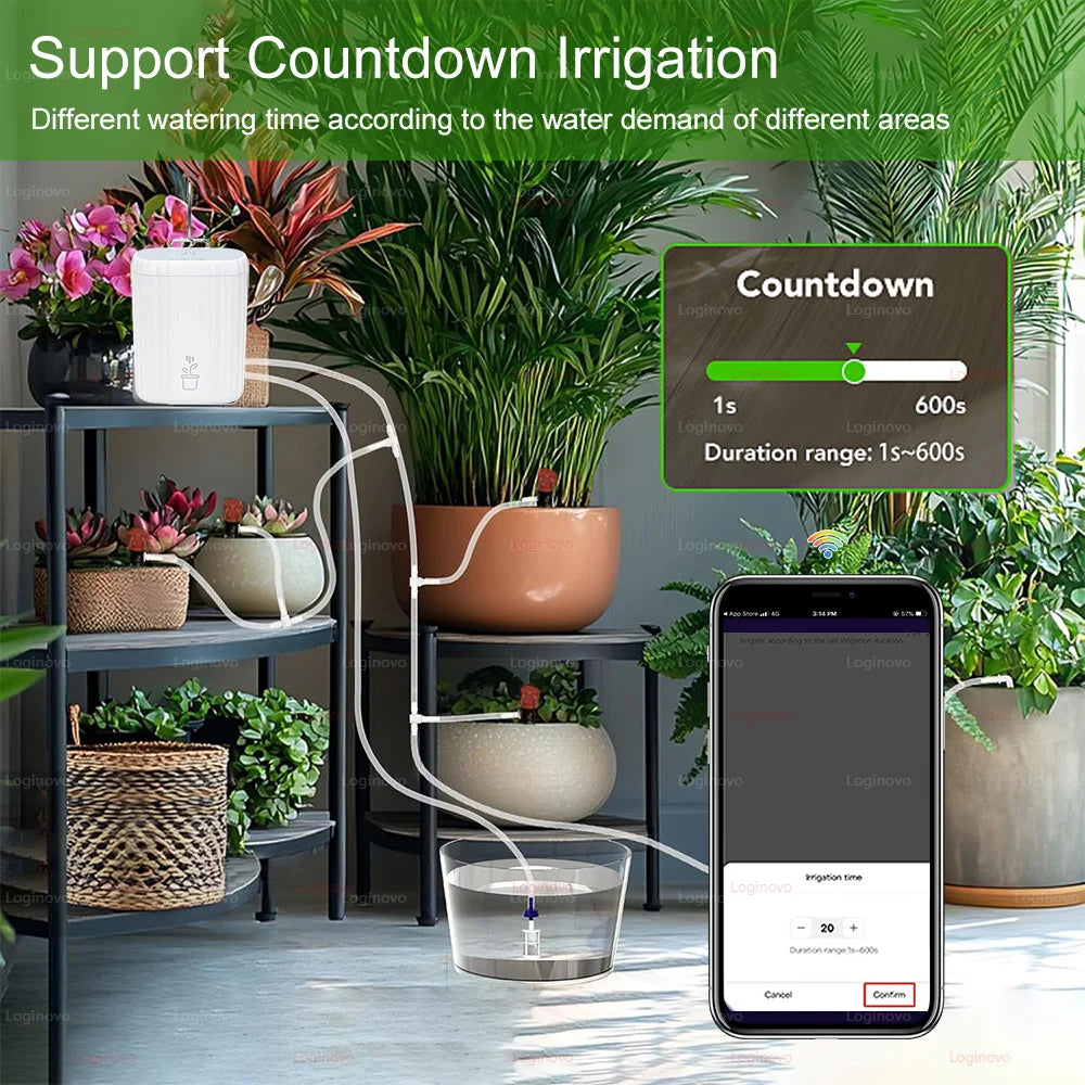 Smart WiFi Drip Irrigation Kit