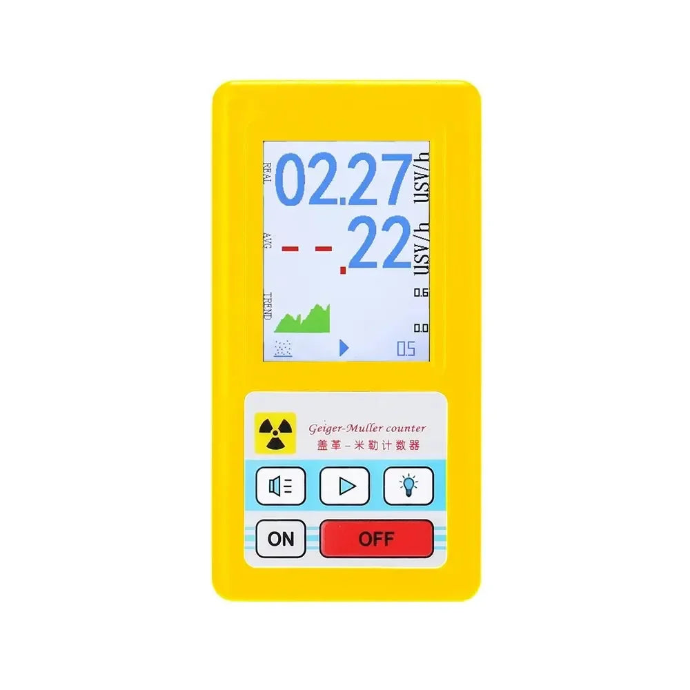 BR-6 Geiger Counter Nuclear Radiation Detector | Personal Dosimeter & Marble Tool