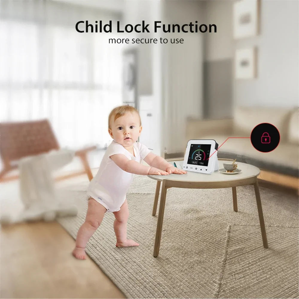 Tuya WiFi Thermostat: Smart IR Controller with LCD, Alexa & Google Home