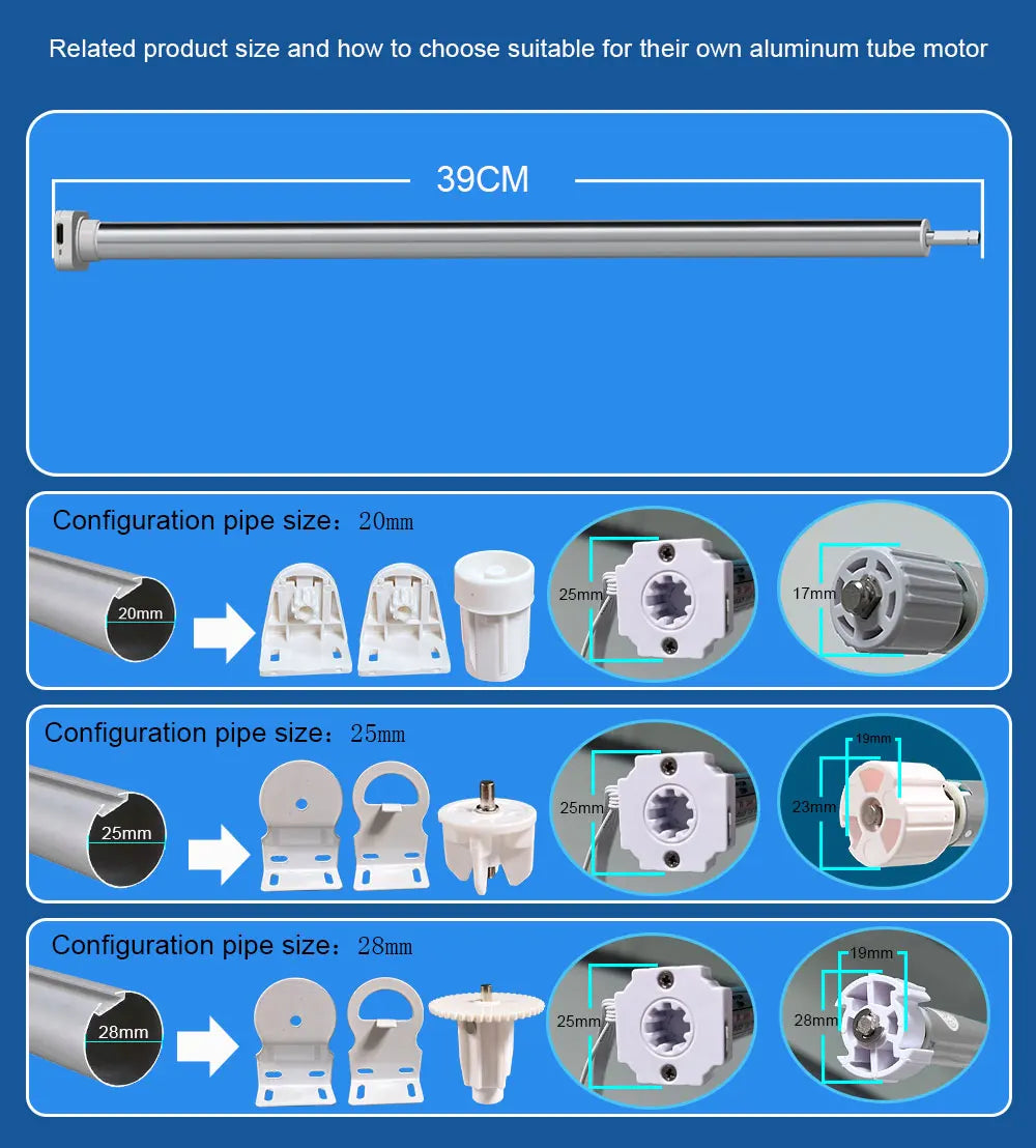 LifeLibero Tuya Zigbee Smart Curtains