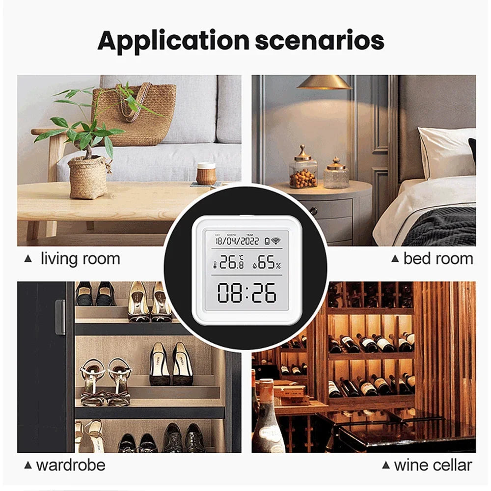 Smart WiFi Temp & Humidity Sensor