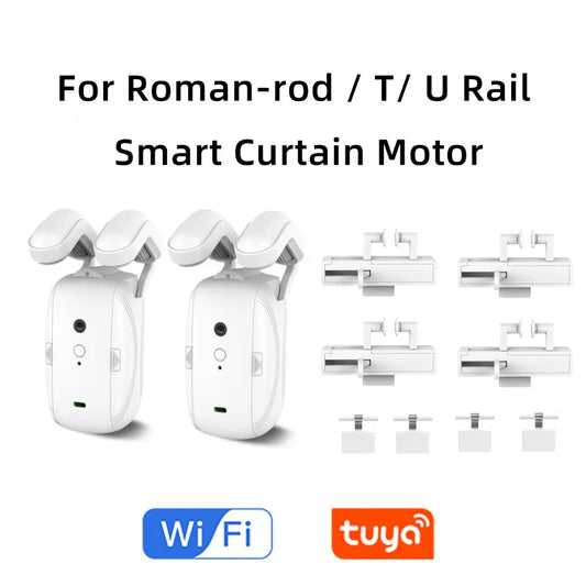 Smart Electric Curtain Motor with Voice Control