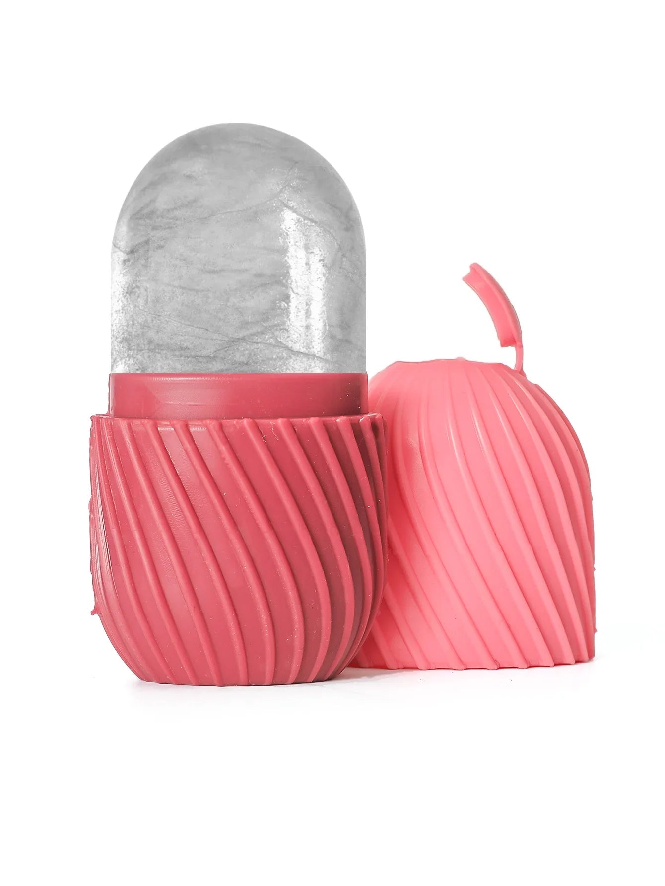 Ice Face Roller Beauty Massage Silicone Mold for Eye Puffiness & Pore Reduction