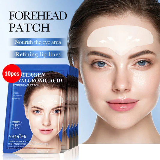 10pcs Hyaluronic Acid Collagen Face Mask for Moisturizing & Firming Skin