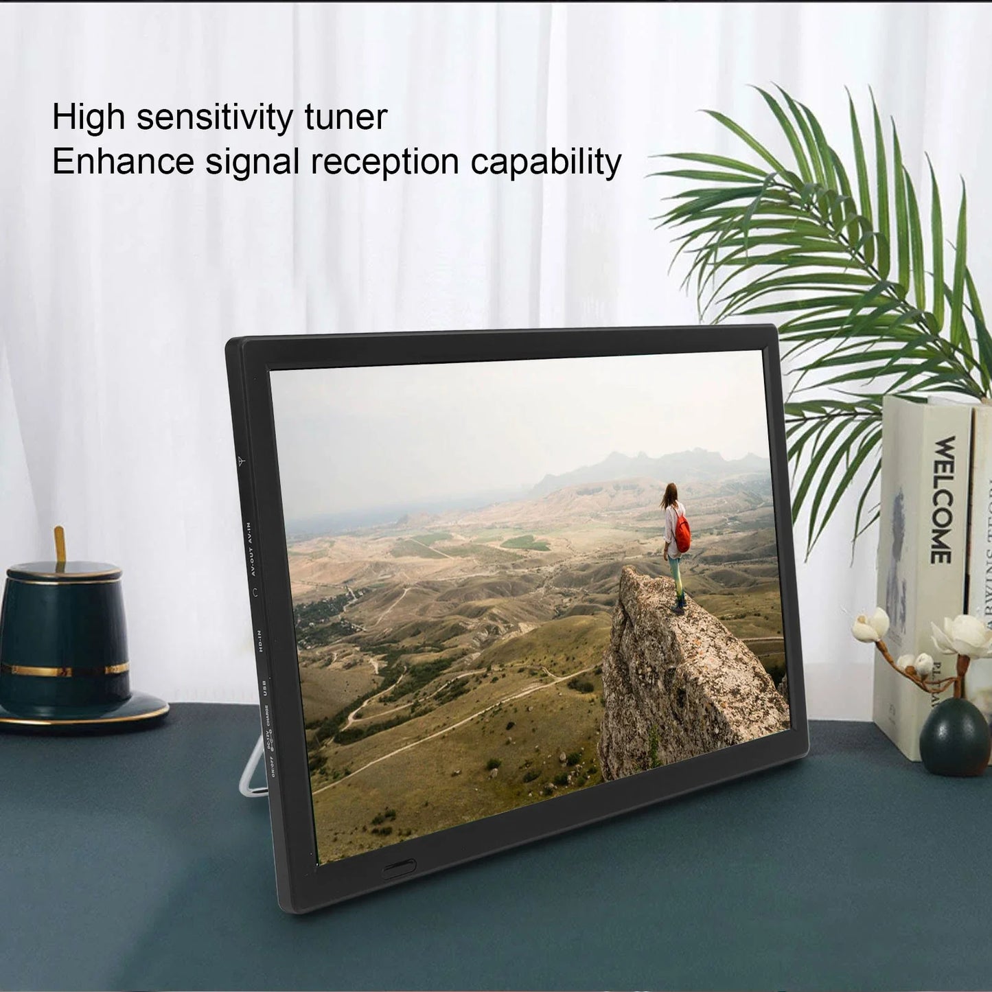 15.5 Inch Portable Digital TV with ATSC High Sensitivity
