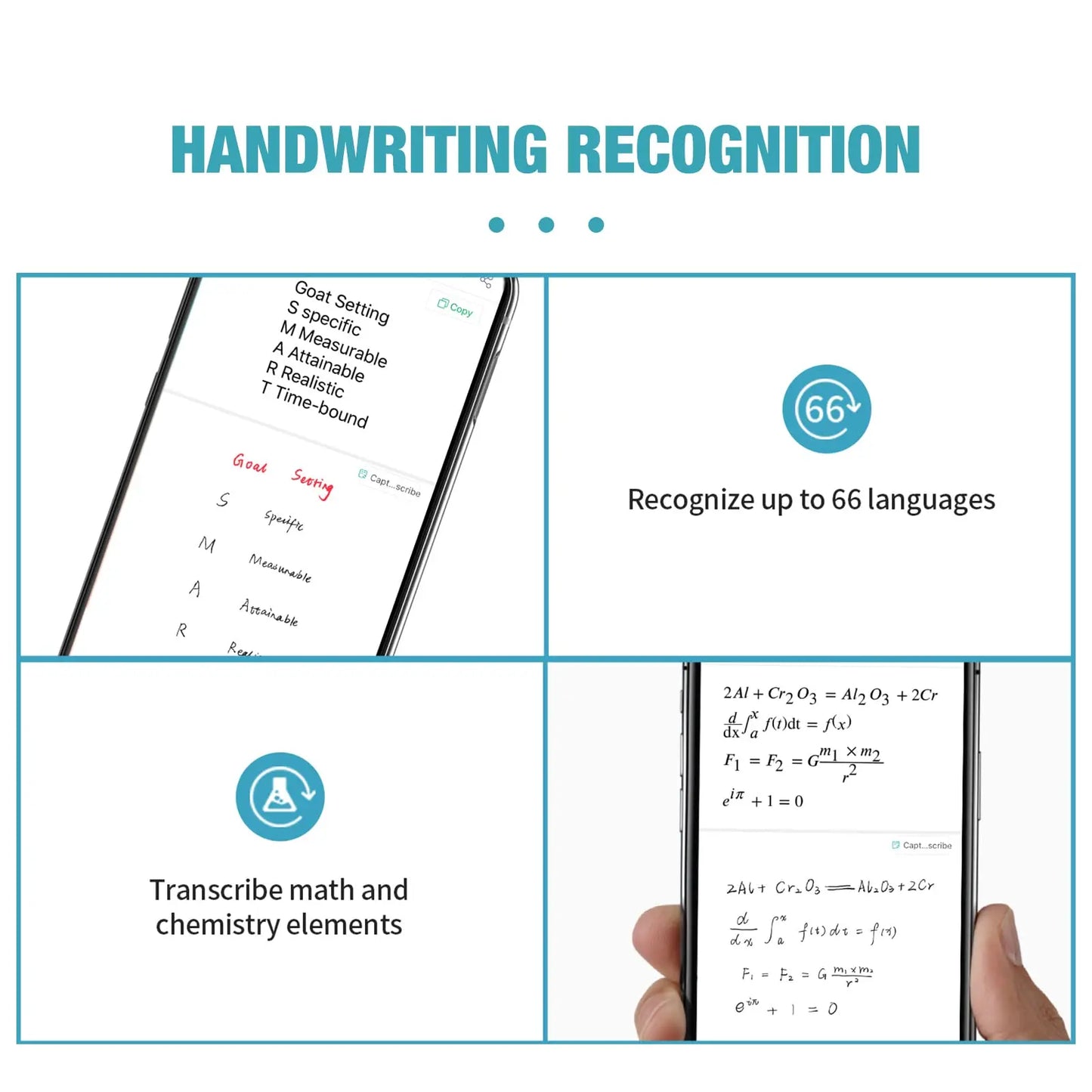 Smart Pen Set with OCR Digital Pen & Bluetooth Wireless Technology