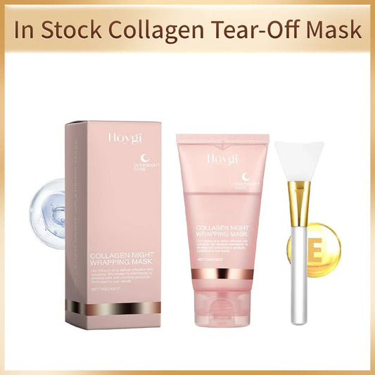 Collagen Peel Off Mask for Deep Cleansing, Moisturizing & Oil-Control