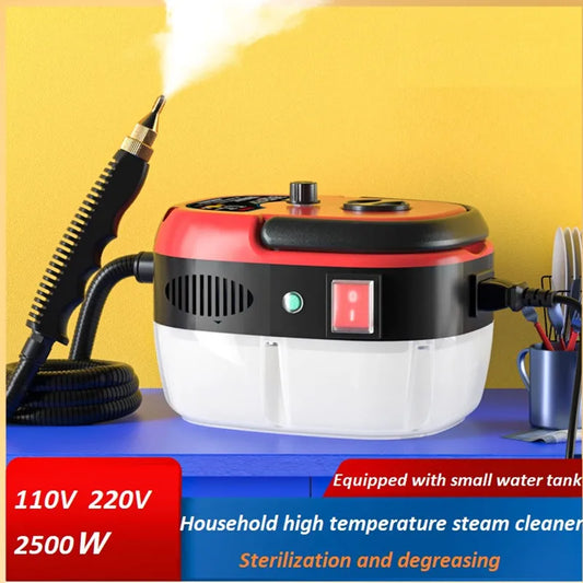 2500W High Pressure Steam Cleaner for Home & Auto - 220V/110V