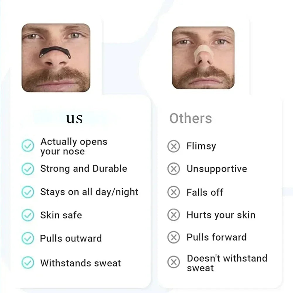 MINISO Magnetic Nasal Dilator Anti-Snoring Device – Enhance Breathing & Sleep