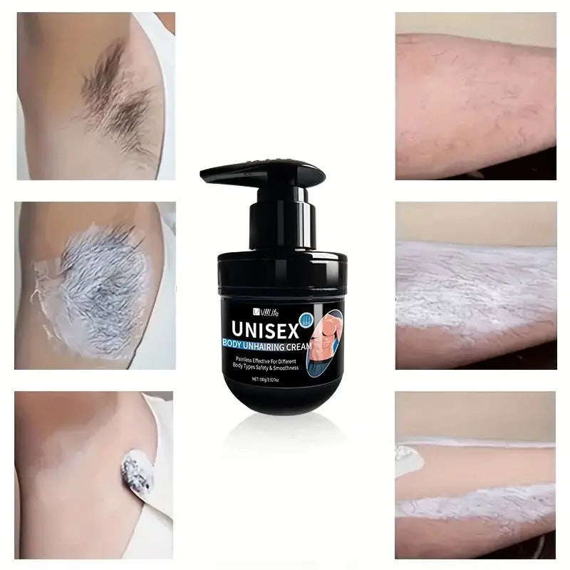 Viilife Men's Painless Hair Removal Cream - Smooth & Nourishing