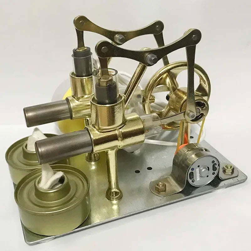 Balance Stirling Engine Model - Educational Steam Power Toy