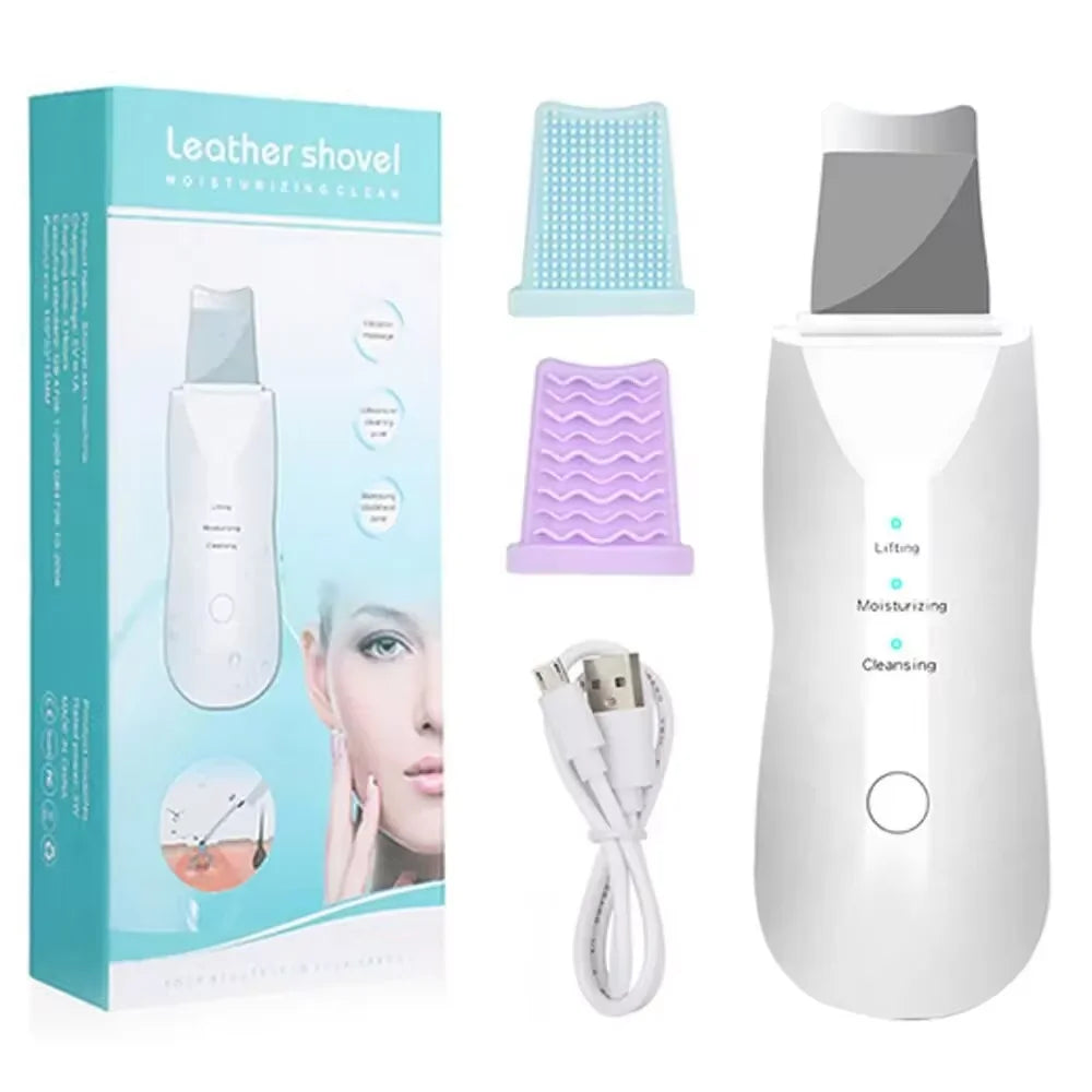 Ultrasonic Skin Scraper - Deep Pore Cleaning Facial Machine for Men & Women