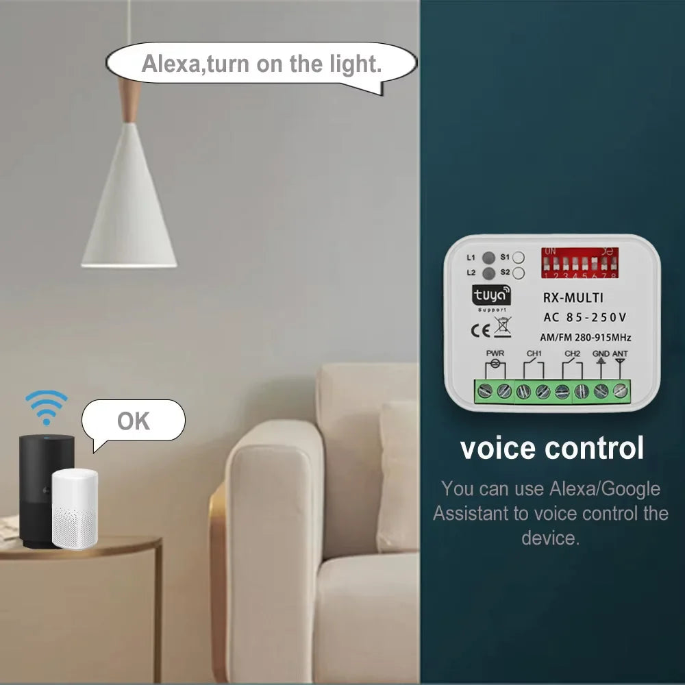 Smart WiFi Garage Door Receiver