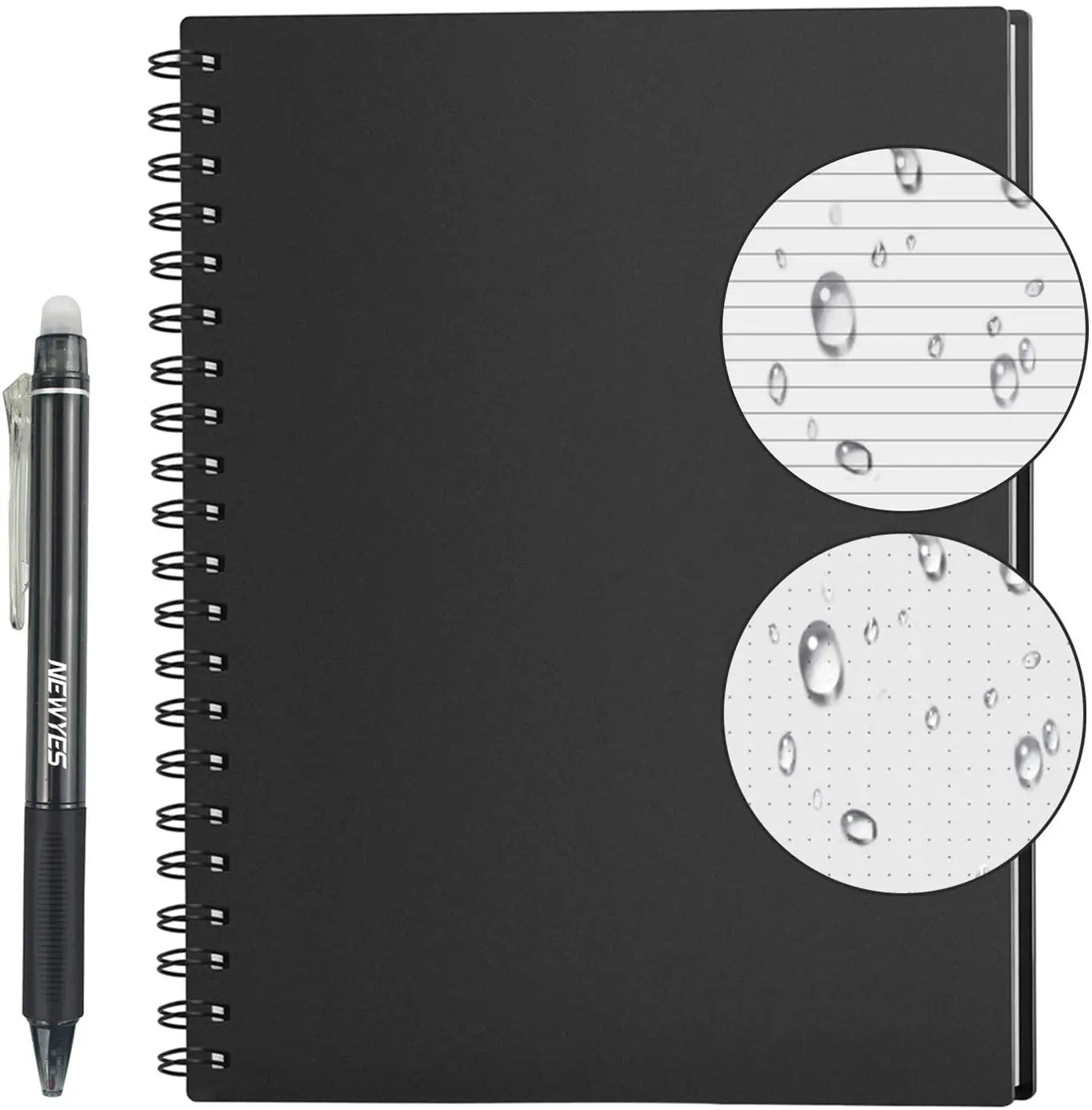 Smart Reusable Notebook A4 A5 A6 - Erasable, Wirebound & Eco-Friendly