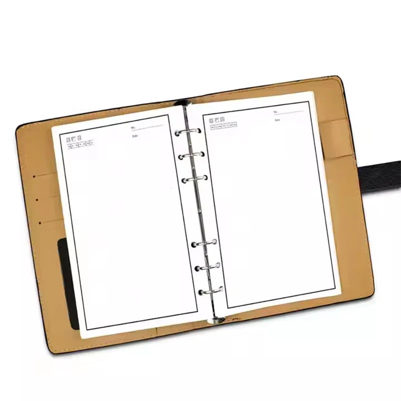 A6 PU Erasable Smart Notebook - Reusable, Waterproof, Auto-Scan