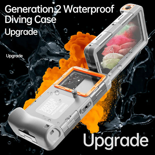 Waterproof Diving Phone Case for iPhone & Samsung - Explore 15m Deep