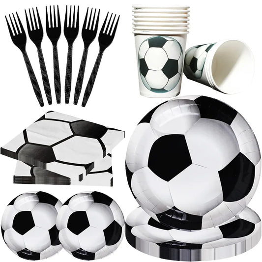 Soccer Party Supplies – Football Themed Birthday Decorations for Kids
