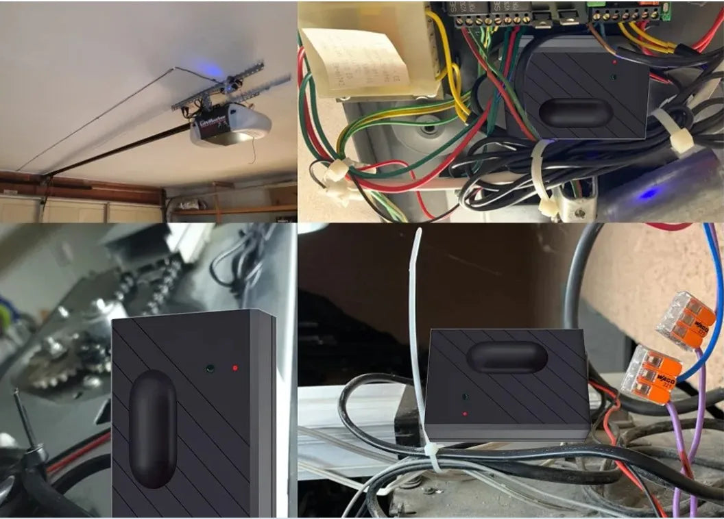 Smart Garage Door Opener with Mobile & Voice Control