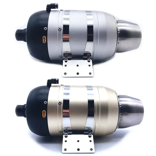 SW120B 12KG Turbojet Engine Model - Full Metal Gasoline Brushless Starter for RC Aircrafts