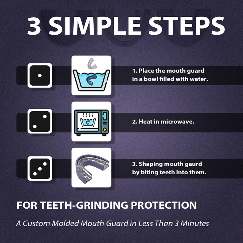 KOHEEL TG Mouth Guard for Teeth Grinding - Easy Fit & Stops Bruxism
