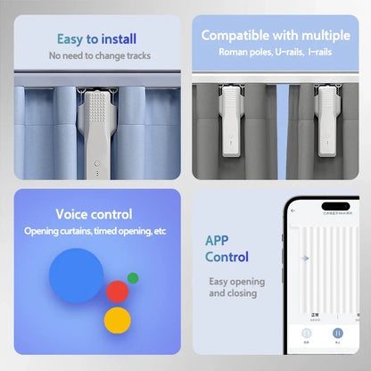 Zigbee Smart Curtain Robot