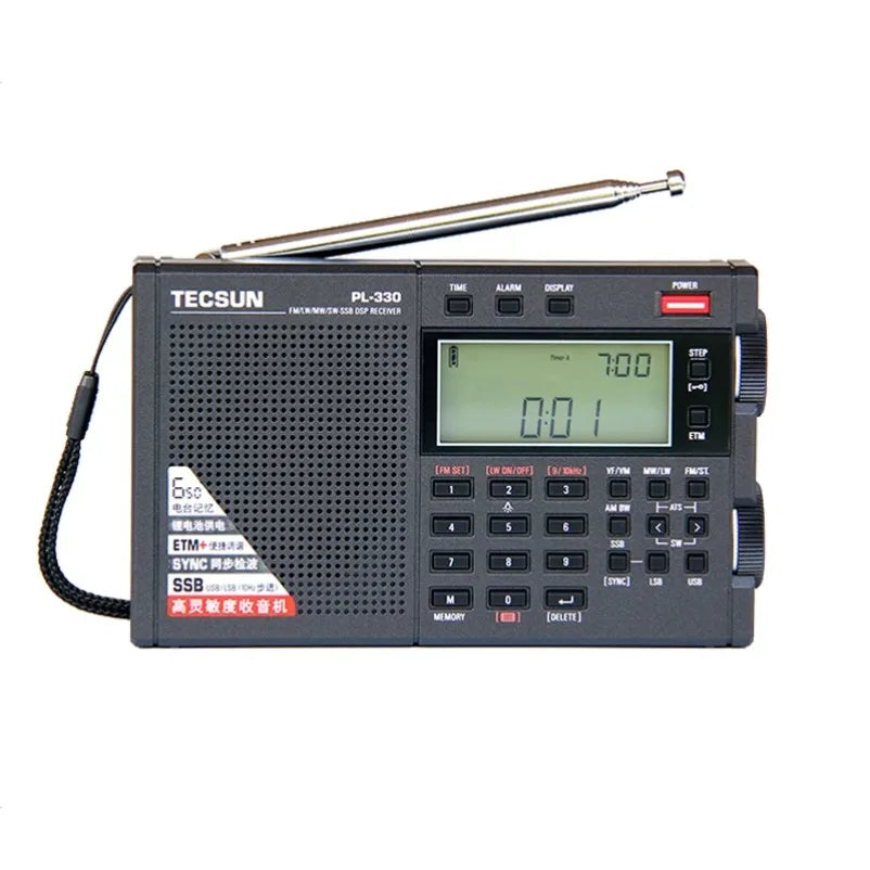 VIKEFON PL-330 Multi-functional Portable Radio with SSB DSP