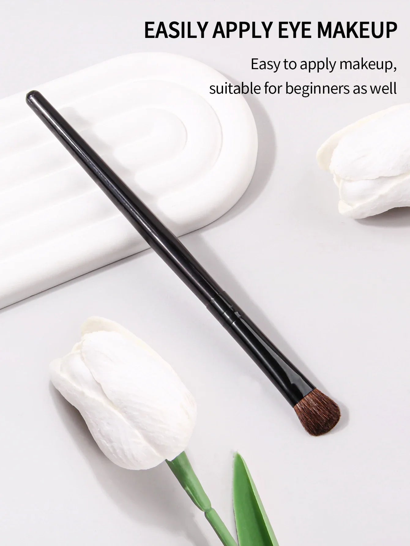 3D Nose Shadow Brush - Contour & Highlight with Soft Horse Hair